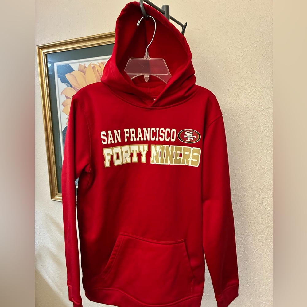 San Francisco 49ers NFL Youth Hooded Sweatshirt